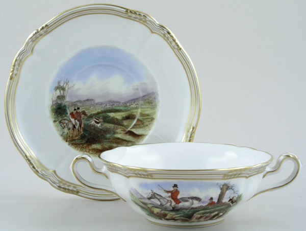 Soup Cup and Saucer c1970s